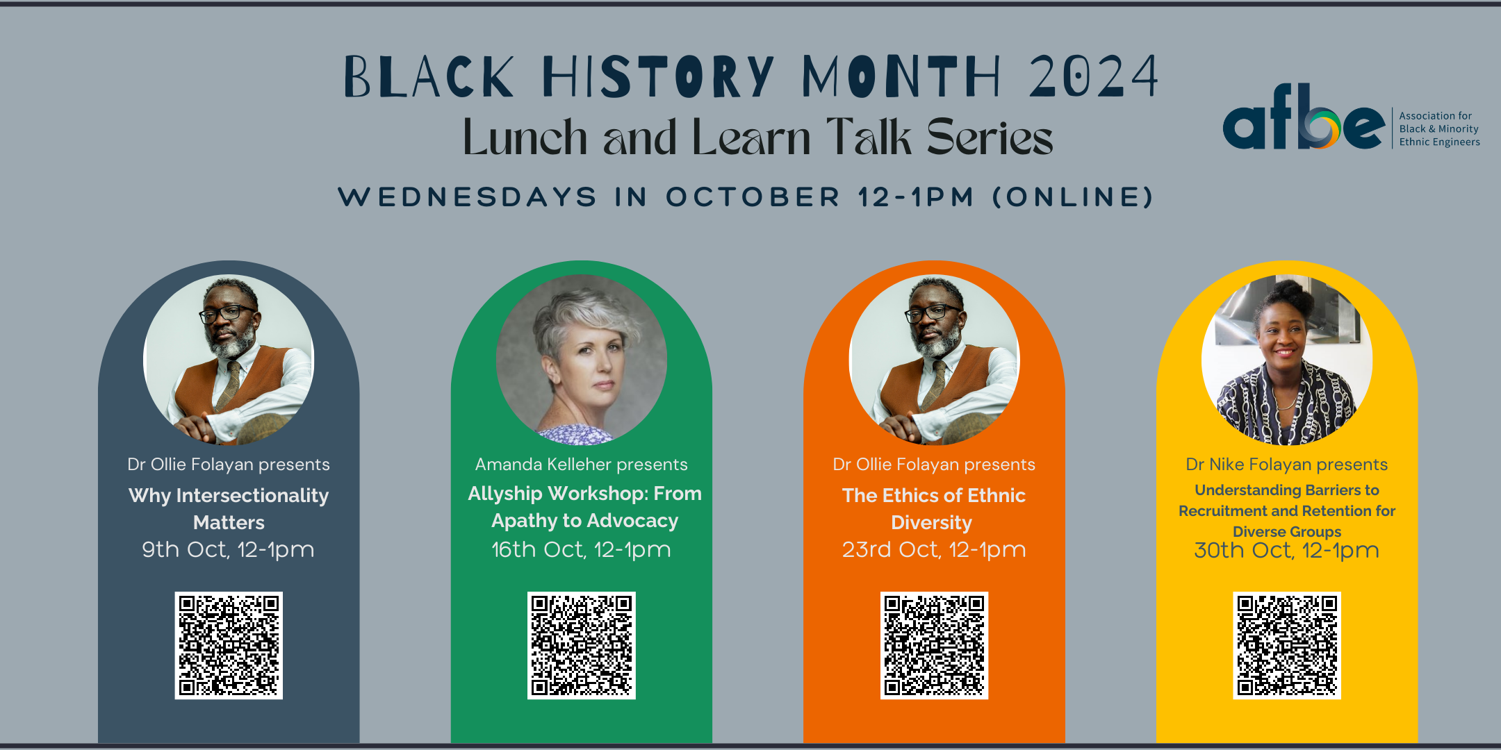 Black History Month Lunch’n’Learn Series Flyer